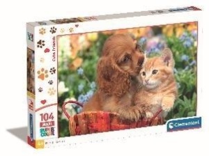 PUZZLE 104 MAXI SUPER KOLOR CUTE FRIENDS