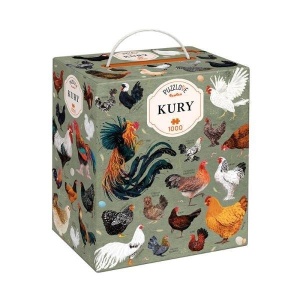 PUZZLOVE CZUCZU KURY 1000EL PUZZLE RODZINNE