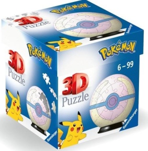 PUZZLE 3D KULA: POKEMON HEAL BALL, RAVENSBURGER