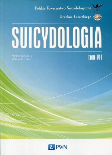 Suicydologia T.7, praca zbiorowa