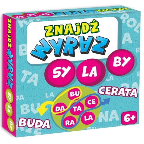Znajdź wyraz Sylaby, Kangur