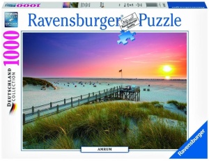 PUZZLE 1000 ZACHÓD SŁOŃCA, RAVENSBURGER