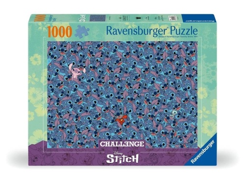 Puzzle 1000 Challenge Stitch, Ravensburger