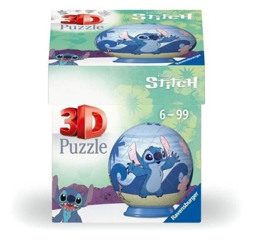 Puzzle 3D Kula: Stitch 1, Ravensburger