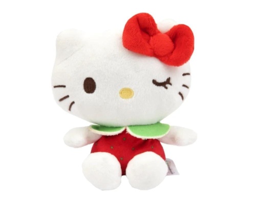 Hello Kitty Macedonia - plusz pachnący Truskawka