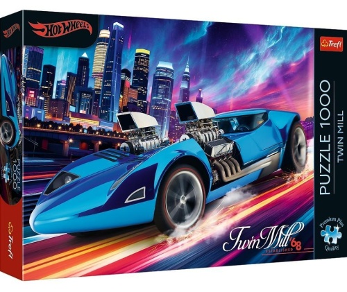Puzzle 1000 Hot Wheels: Twin Mill TREFL, Trefl