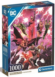 PUZZLE 1000 COMPACT DC COMICS JUSTICE LEAGUE