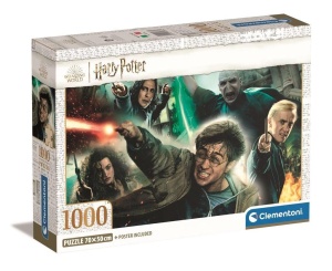PUZZLE 1000 COMPACT HARRY POTTER, CLEMENTONI