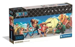 PUZZLE 1000 PANORAMA COMPACT ONE PIECE, CLEMENTONI
