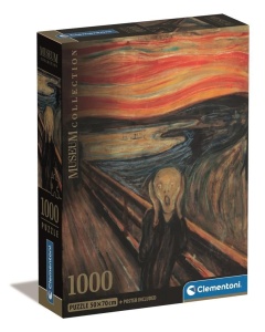 PUZZLE 1000 COMPACT MUSEUM L'URLO DI MUNCH