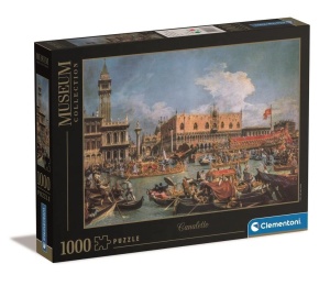 PUZZLE 1000 MUSSEUM CANALETTO, CLEMENTONI