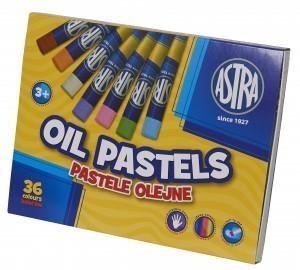 PASTELE OLEJNE 36 KOLORÓW ASTRA, ASTRA PAPIERNICZE