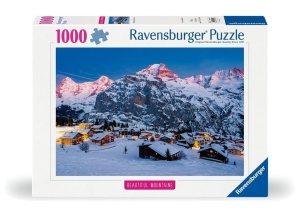 PUZZLE 1000 BERNESE OBERLAND, MURREN, RAVENSBURGER