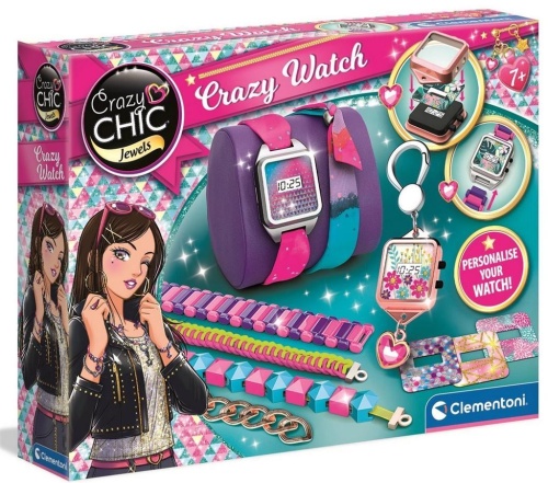 Crazy Chic. Lovely make up Zegarek, Clementoni