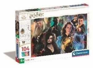 PUZZLE 104 SUPER KOLOR HARRY POTTER, CLEMENTONI