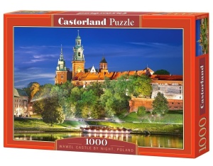 PUZZLE 1000 WAWEL CASTLE BY NIGHT, POLAND CASTOR