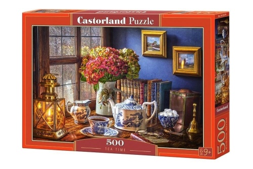 Puzzle 500 Tea Time CASTOR, Castorland