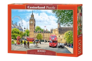 PUZZLE 1000 BUSY MORNING IN LONDON, CASTORLAND