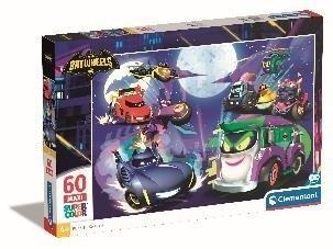 Puzzle 60 Maxi Super Kolor Batwheels, Clementoni