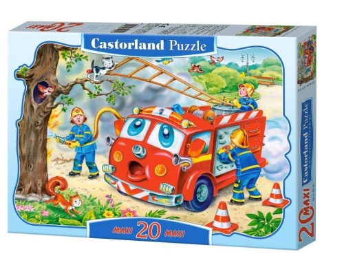 Puzzle 20 maxi - Straż pożarna CASTOR, Castorland