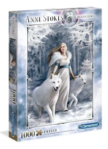 PUZZLE 1000 ANNE STOKES COLLECTION WINTER GUARDIAN