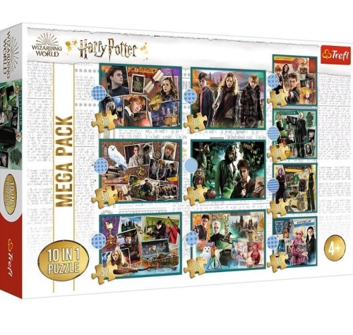 Puzzle 10w1 W świecie Harrego Pottera TREFL, Trefl