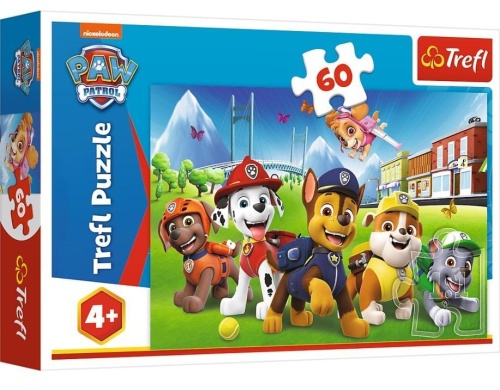 Puzzle 60 Psi Patrol na polanie TREFL, Trefl