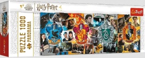 PUZZLE 1000 CZTERY DOMY HOGWARTU TREFL, TREFL