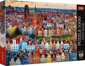 PUZZLE 1000 WIDOK NA GDAŃSK, POLSKA TREFL, TREFL