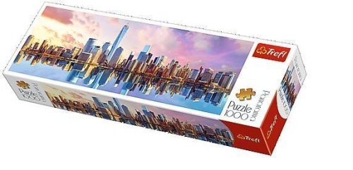 Puzzle 1000 Panorama - Manhattan TREFL, Trefl