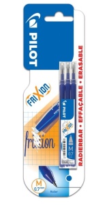 WKŁAD FRIXION 0.7 NIEBIESKI 3SZT PILOT, PILOT