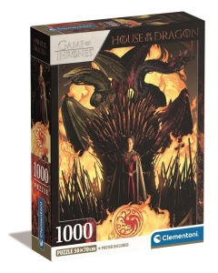 PUZZLE 1000 COMPACT HOUSE OF THE DRAGON