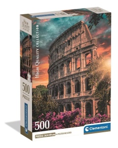 PUZZLE 500 FLAVIAN AMPHITHEATRE, CLEMENTONI
