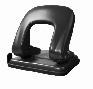 DZIURKACZ METALOWY CZARNY 35 KARTEK GD010-AV