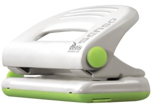 DZIURKACZ METALOWY ZIELONY 10 KARTEK SENSO-33