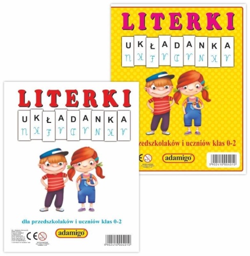 Układanka Literki, Adamigo