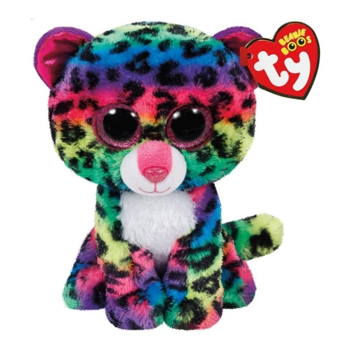 Beanie Boos Dotty - Kolorowy Lampart, TY