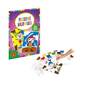 PIASKOWE MALOWANKI KLAUN I PIRAT ALEX, ALEXANDER