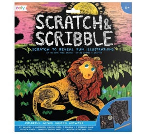ZDRAPYWANKI SCRATCH & SCRIBBLE SAFARI