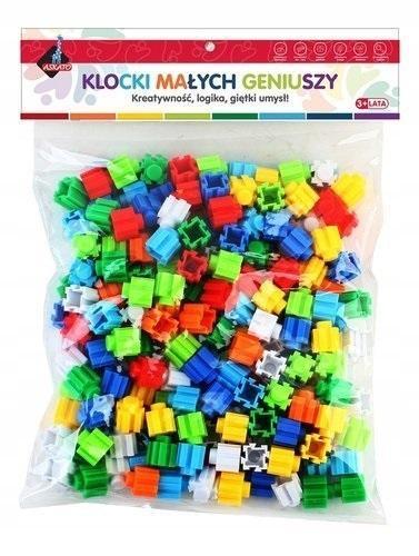 Klocki małych geniuszy 128 elementów, Askato