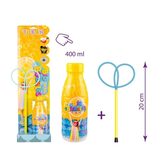 Obręcz mini Motylek + płyn 400ml TUBAN, Tuban