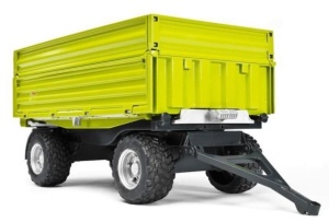 PRZYCZEPA WYWROTKA Z PODWYŻSZANYMI BURTAMI, BRUDER