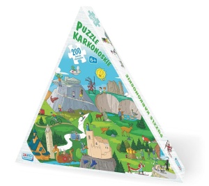 PUZZLE 200 KARKONOSKIE, WYDAWNICTWO JAKO