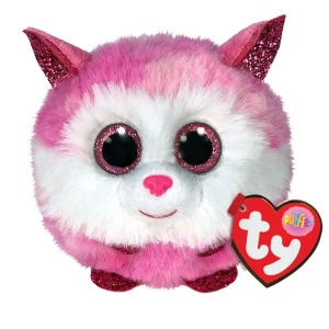 TY PUFFIES - RÓŻOWY HUSKY PRINCESS, TY