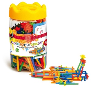 KLOCKI MAŁYCH GENIUSZY - SŁOMKI 560 EL, ASKATO