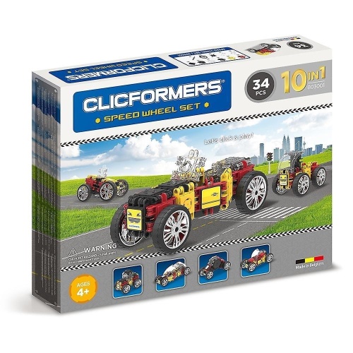 Klocki Clicformers Speed Wheel 34 el., Clicformers