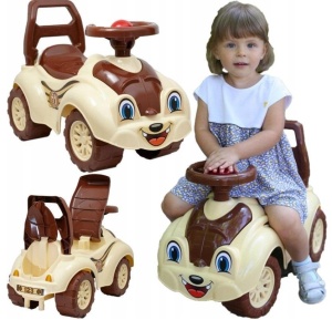 JEŻDZIK BEŻOWO-BRĄZOWY, TECHNOK