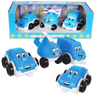 ZESTAW MINI POJAZDÓW, TECHNOK