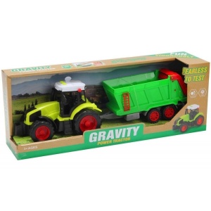 TRAKTOR Z PRZYCZEPĄ I DŹWIĘKIEM, TRIFOX