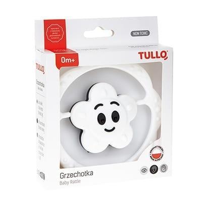 Grzechotka czarno-biała kwiatek, Tullo